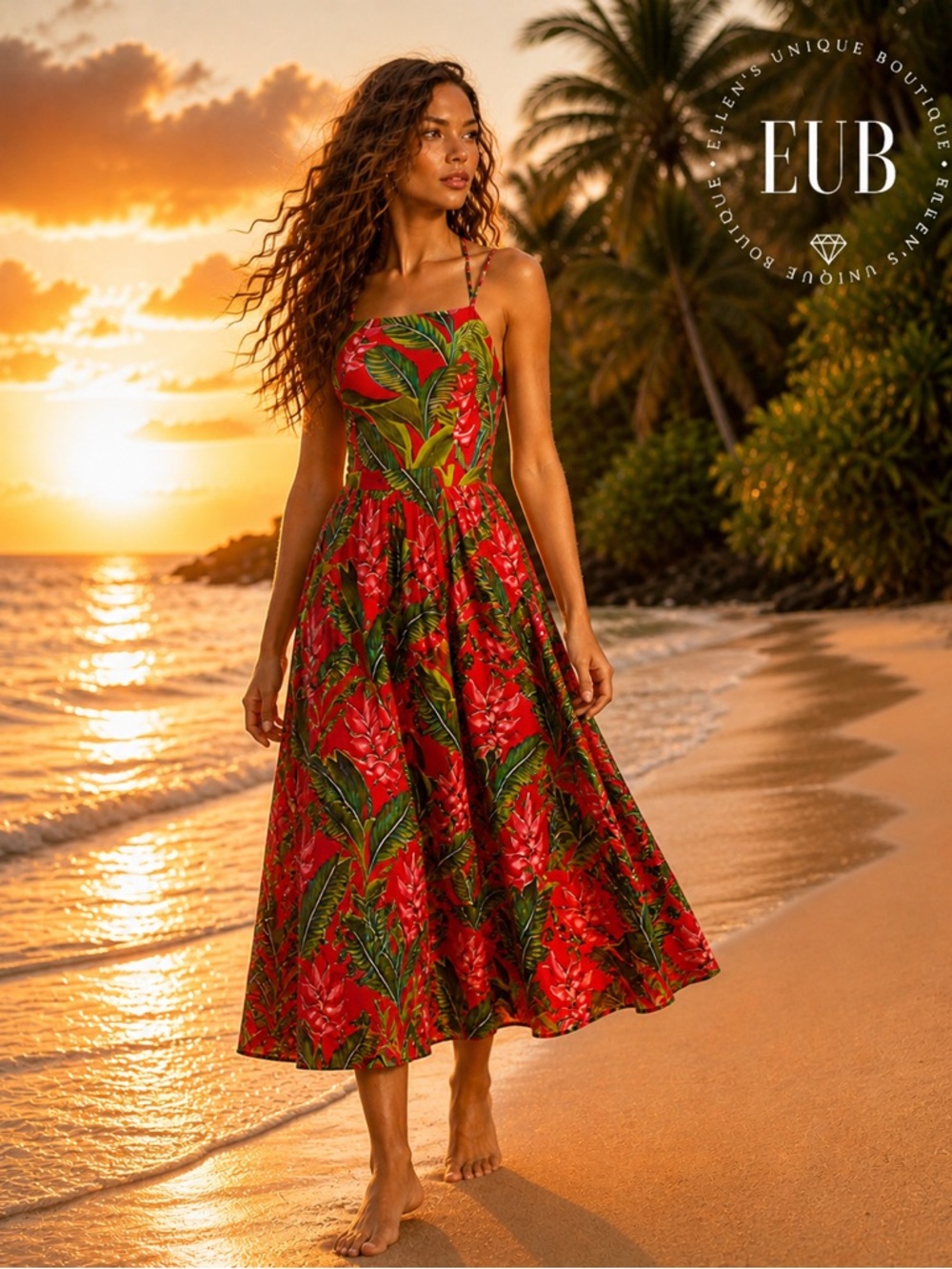 Farm Rio x Anthropologie Red Dream Garden Maxi Dress – Size Small, New with Tags